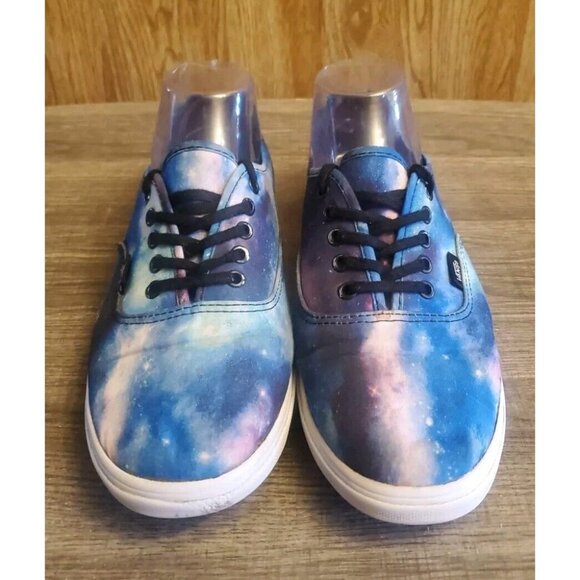 Vans Authentic Lace-up Low Top Sneakers Womens 10 Mens 8.5 Cosmic Galaxy - Picture 2 of 12